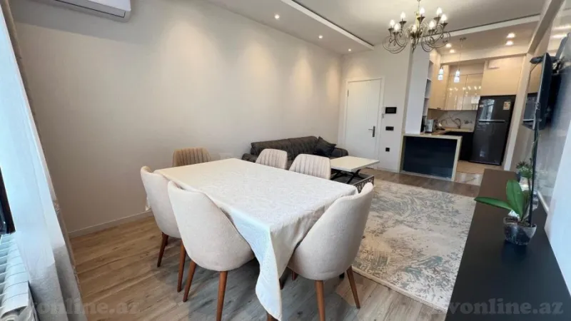 Satılır 2 otaqlı Mənzil Yeni tikili 64 m² 9-cu mikrorayon - şəkil 2