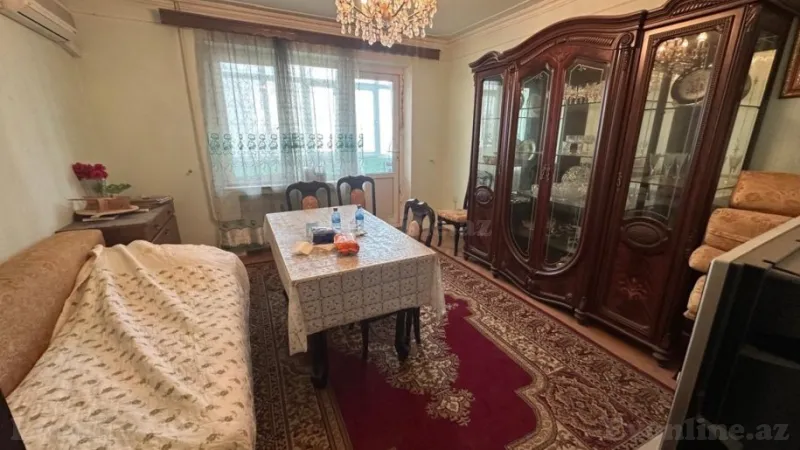 Satılır 3 otaqlı Mənzil Köhnə tikili 95 m² Elmlər Akademiyası m. - şəkil 3