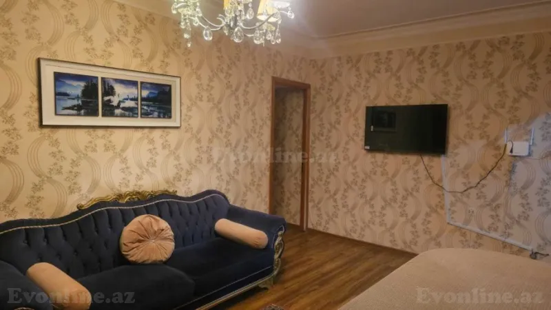 Kirayə verilir 4 otaqlı Mənzil Köhnə tikili 97 m² Həzi Aslanov m. - şəkil 2