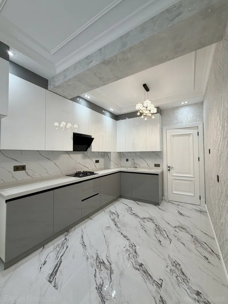 Satılır 2 otaqlı Mənzil Yeni tikili 89 m² 1-ci mikrorayon - şəkil 2