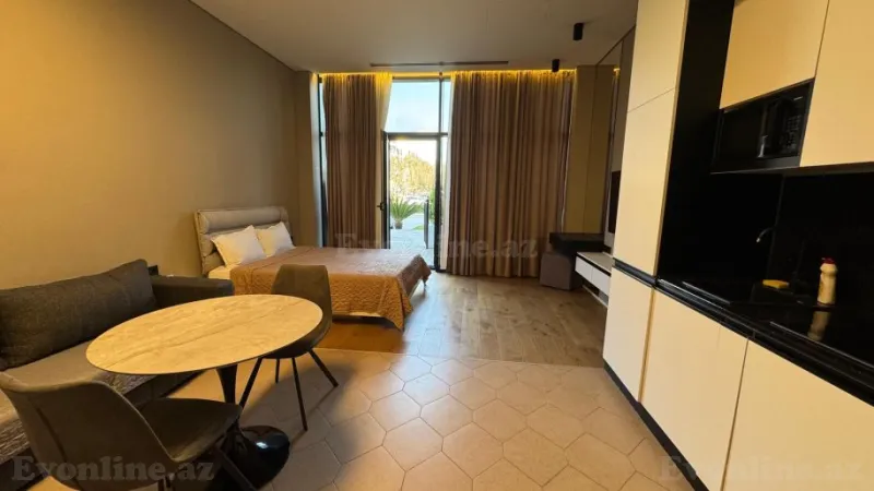 Kirayə verilir 1 otaqlı Mənzil Yeni tikili 51 m² Sabunçu r. - şəkil 3