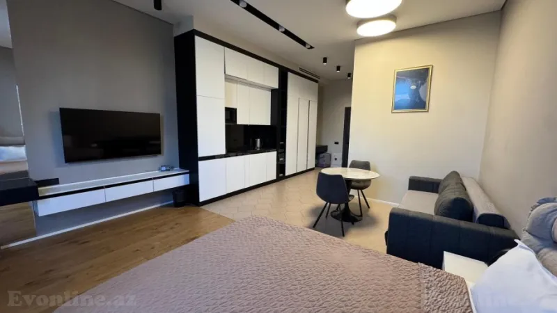 Kirayə verilir 1 otaqlı Mənzil Yeni tikili 51 m² Sabunçu r. - şəkil 8