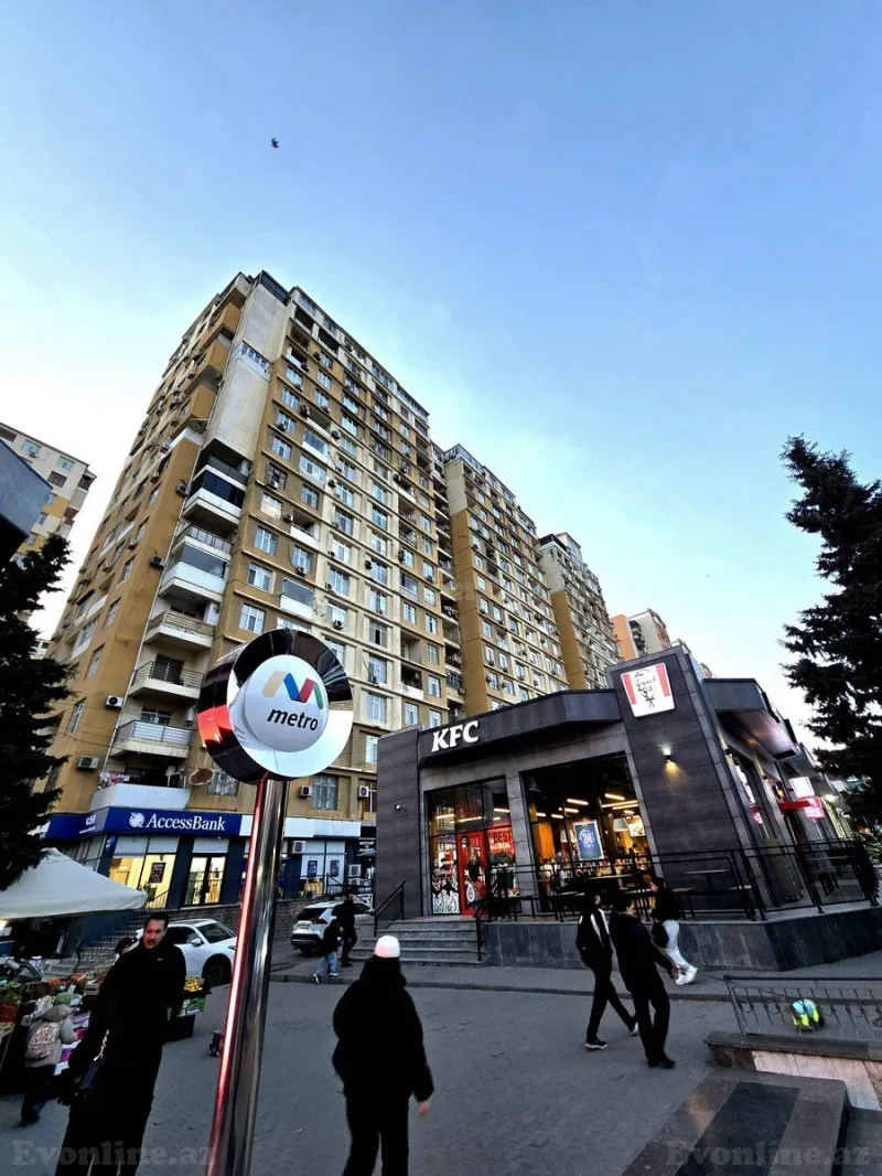 Satılır 2 otaqlı Mənzil Yeni tikili 44 m² Həzi Aslanov m.