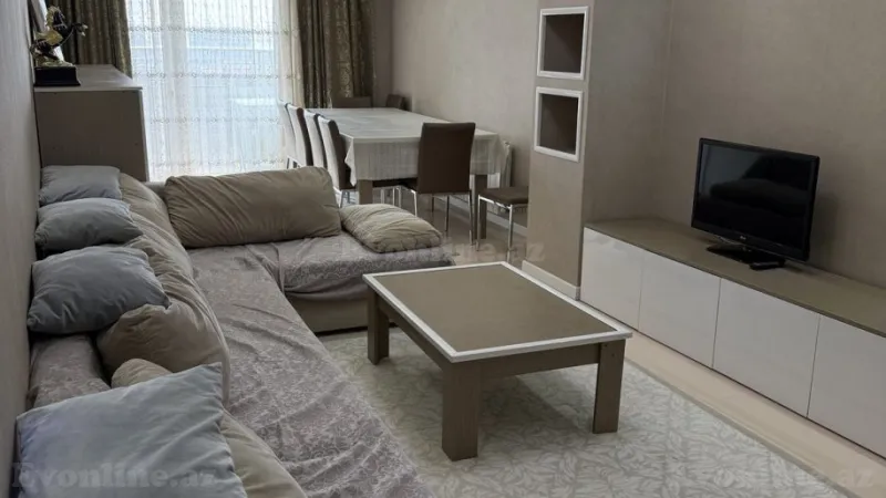 Kirayə verilir 3 otaqlı Mənzil Yeni tikili 130 m² Nəriman Nərimanov m. - şəkil 2