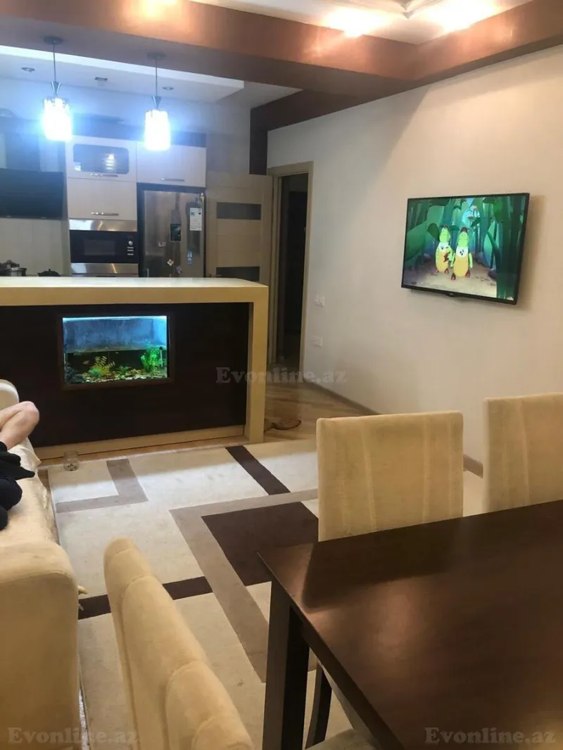 Kirayə verilir 3 otaqlı Mənzil Yeni tikili 80 m² Yeni Yasamal - şəkil 3