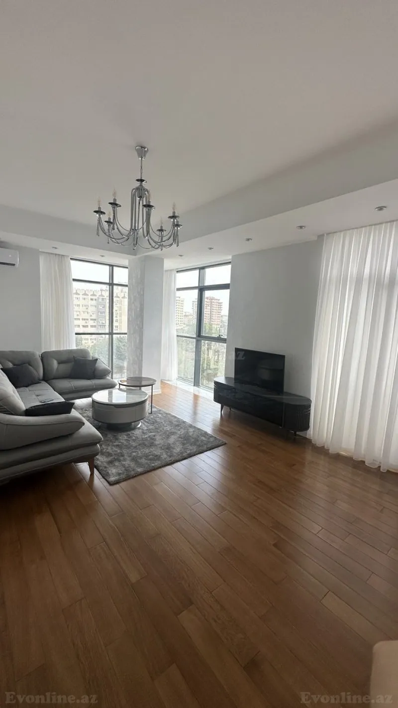 Kirayə verilir 2 otaqlı Mənzil Yeni tikili 77 m² Gənclik m. - şəkil 3