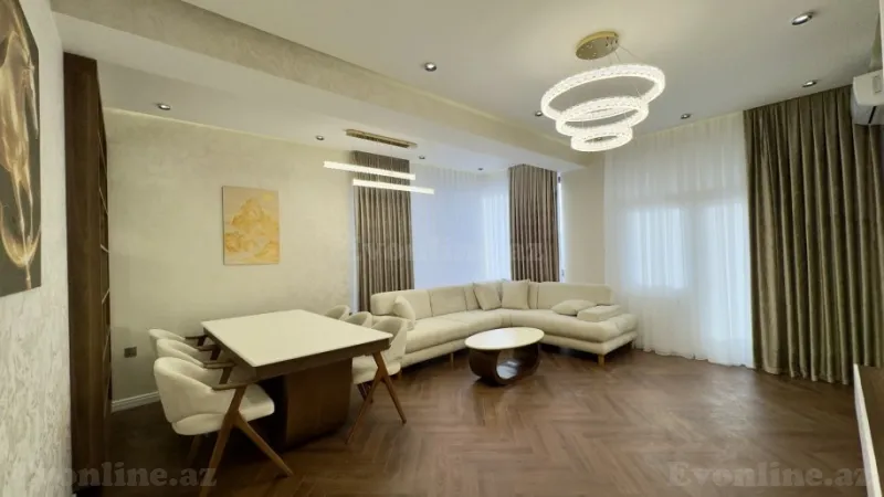 Satılır 3 otaqlı Mənzil Yeni tikili 140 m² Gənclik m. - şəkil 2