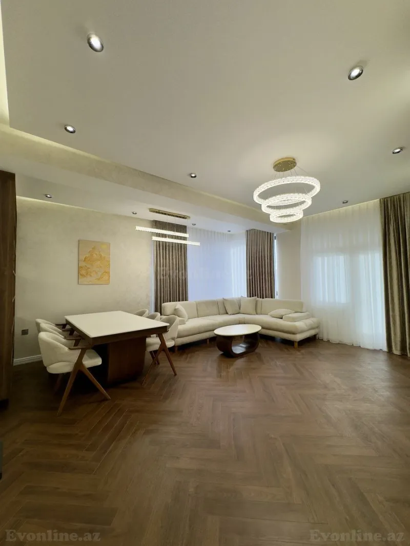 Satılır 3 otaqlı Mənzil Yeni tikili 140 m² Gənclik m. - şəkil 4