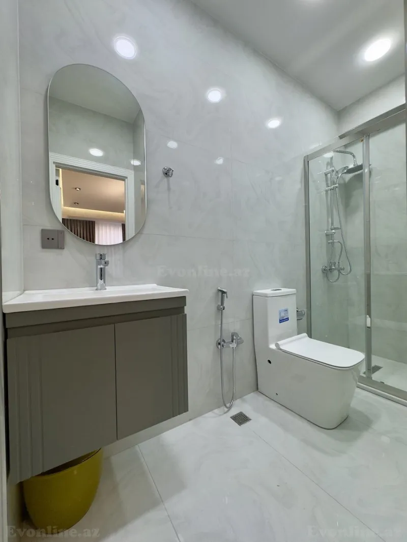 Satılır 3 otaqlı Mənzil Yeni tikili 140 m² Gənclik m. - şəkil 15