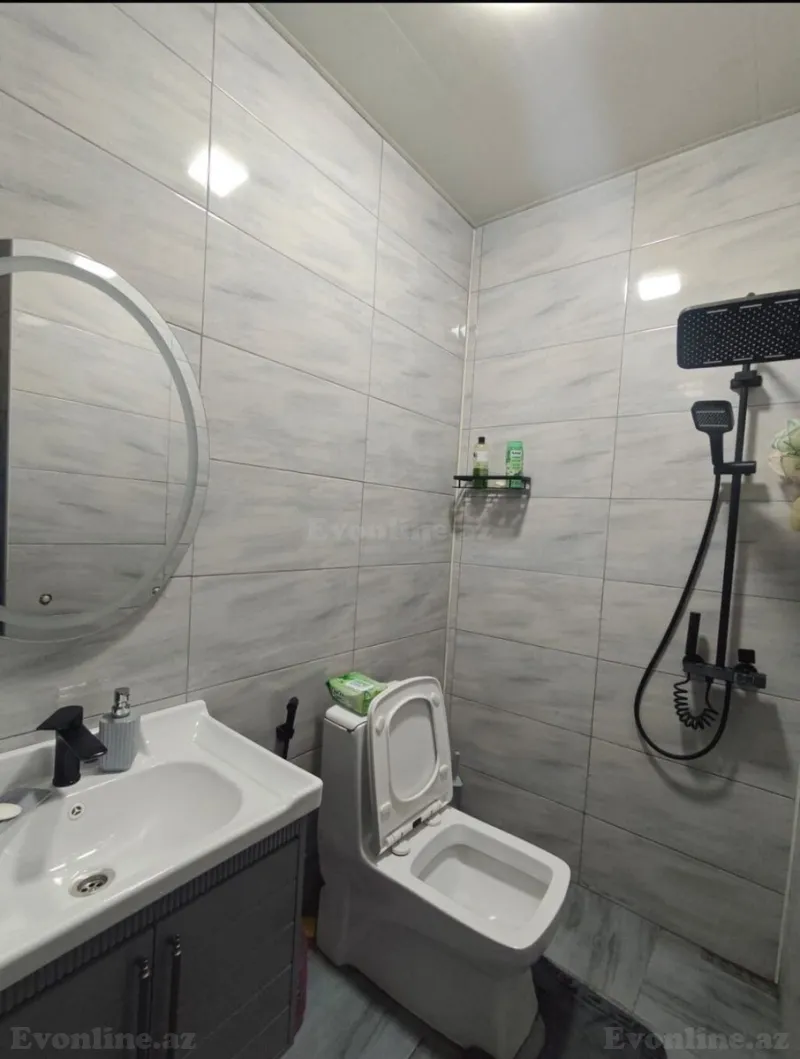 Kirayə verilir 2 otaqlı Mənzil Yeni tikili 50 m² Koroğlu m. - şəkil 5