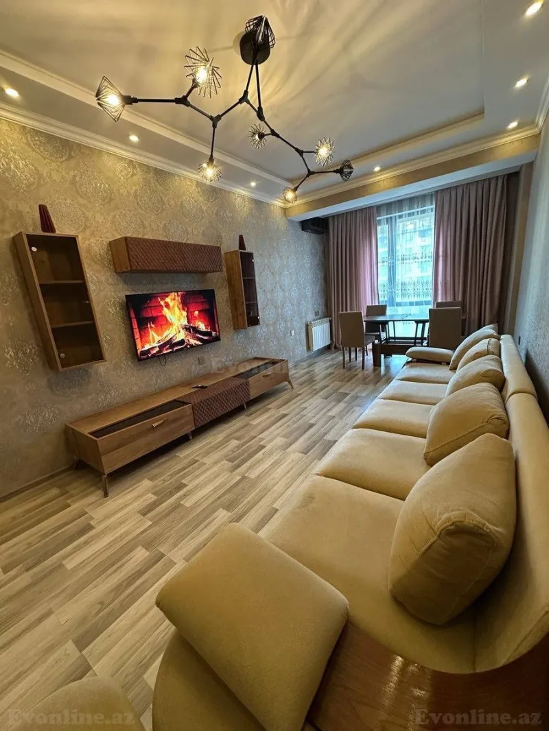 Kirayə verilir 2 otaqlı Mənzil Yeni tikili 90 m² Əhmədli