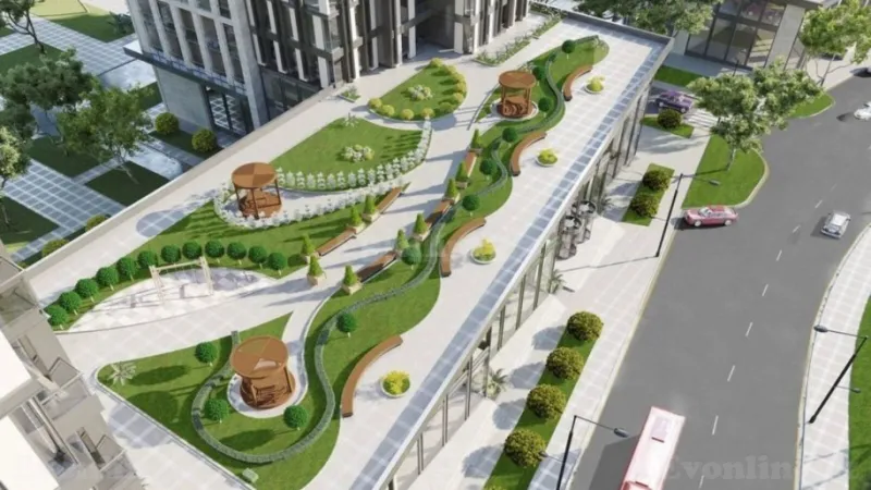 Satılır 3 otaqlı Mənzil Yeni tikili 154 m² Nizami m. - şəkil 2