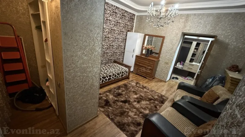 Kirayə verilir 4 otaqlı Mənzil Köhnə tikili 85 m² Nəsimi r. - şəkil 4