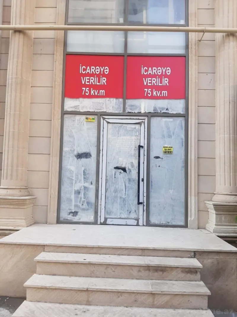 Kirayə verilir Ofis 75 m² Nərimanov r.