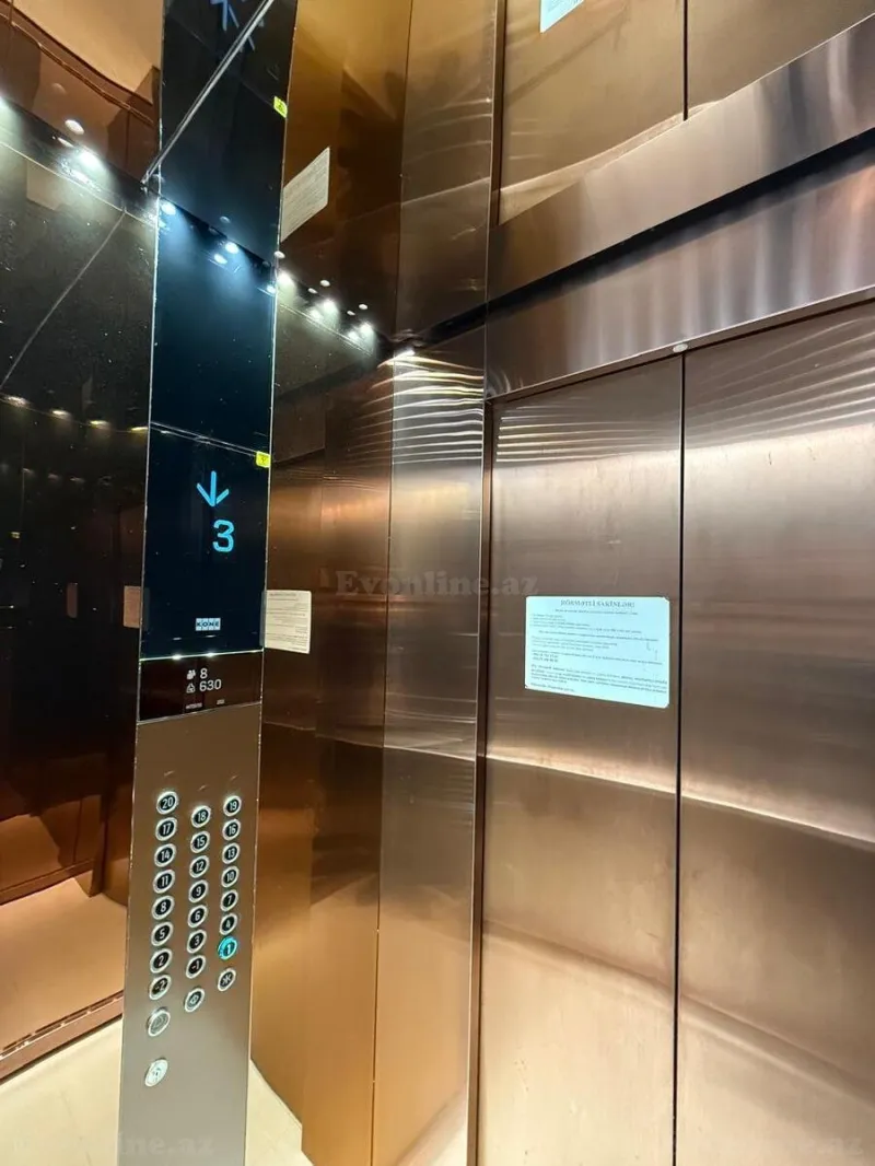 Satılır 2 otaqlı Mənzil Yeni tikili 53.6 m² Nəsimi r. - şəkil 12