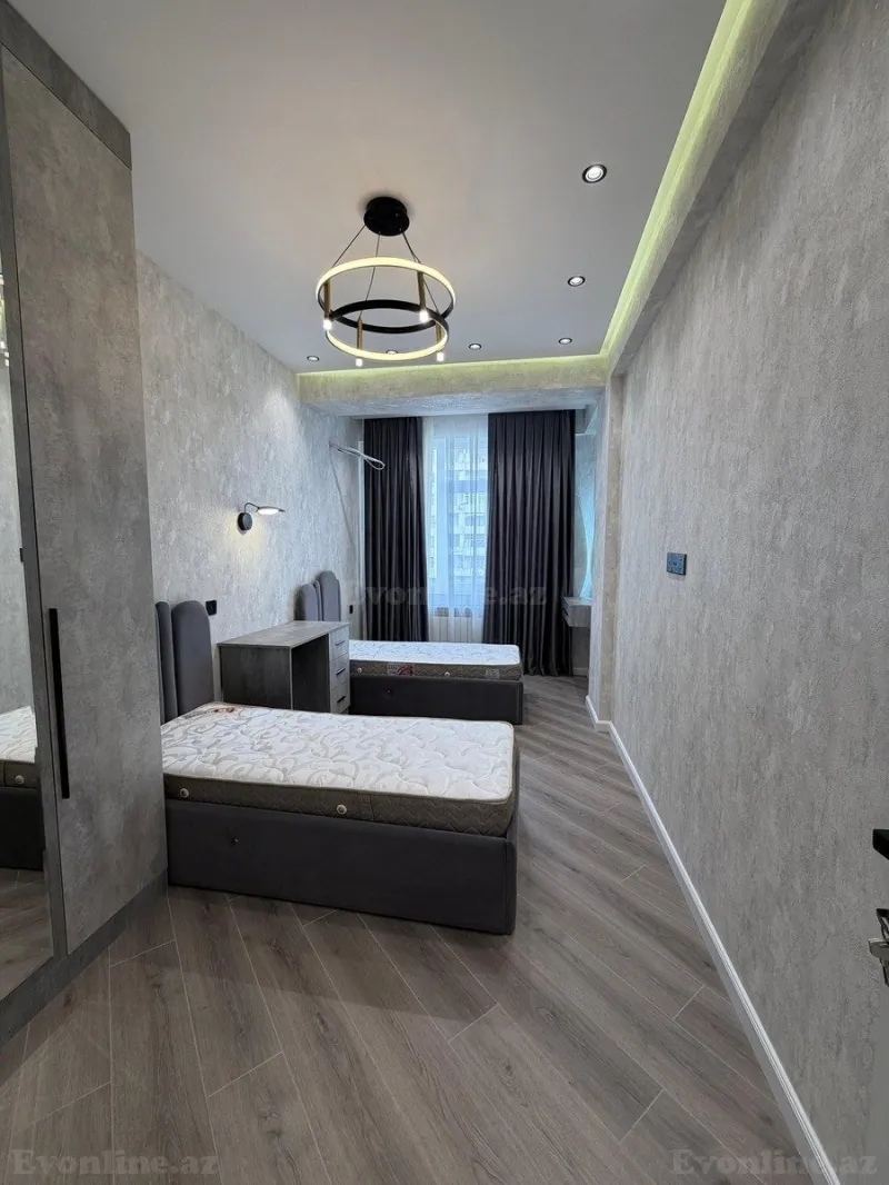 Satılır 3 otaqlı Mənzil Yeni tikili 91 m² Həzi Aslanov m. - şəkil 3