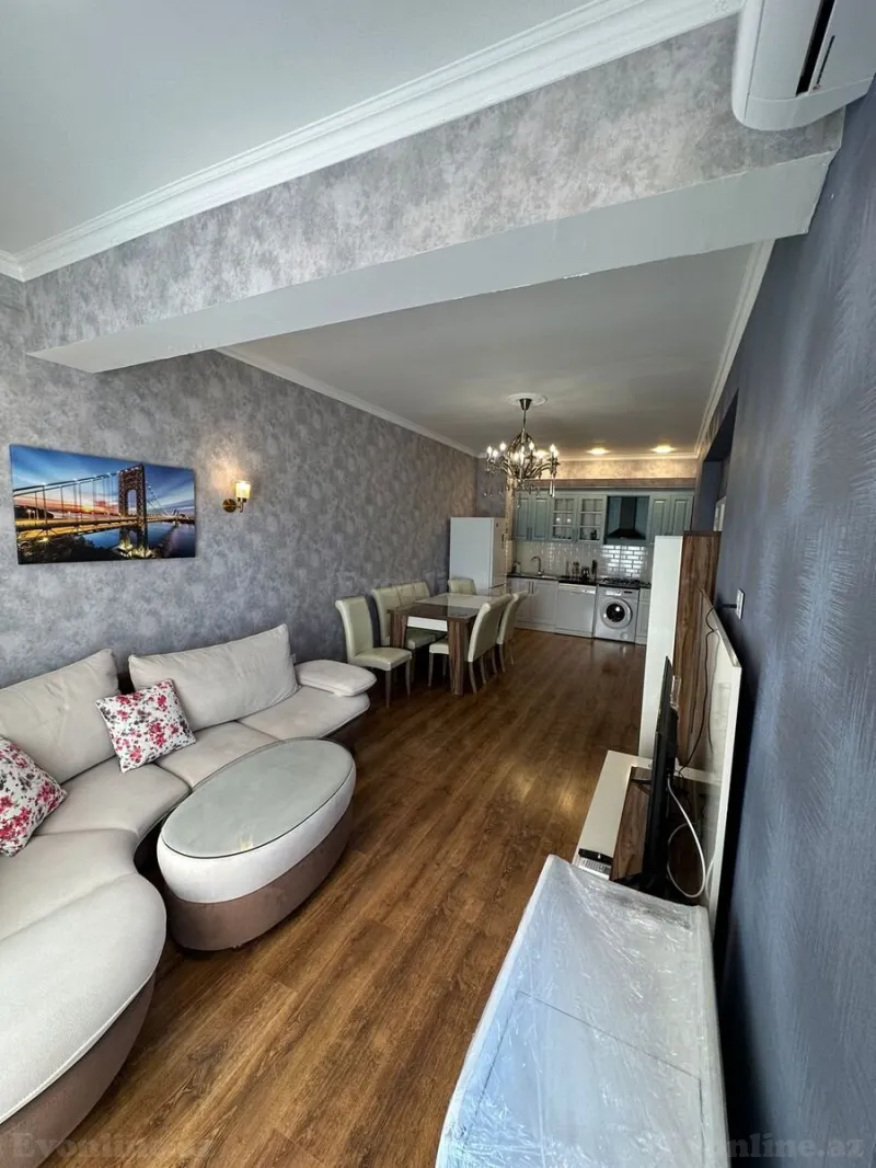 Kirayə verilir 2 otaqlı Mənzil Yeni tikili 66 m² Xətai m. - şəkil 2