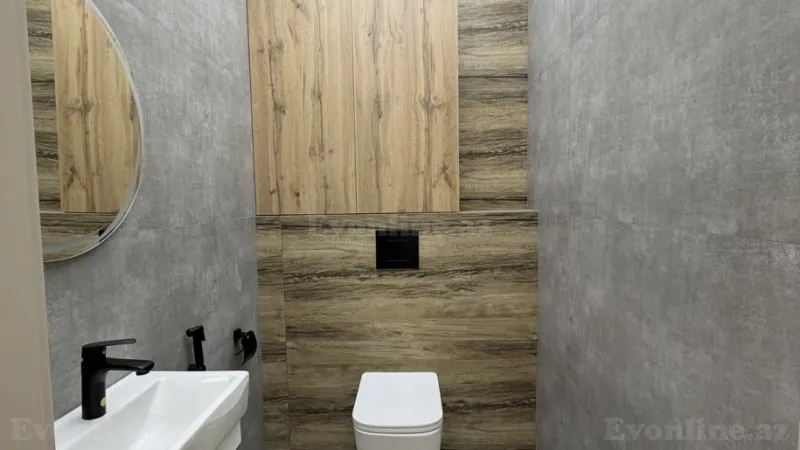 Satılır 3 otaqlı Mənzil Yeni tikili 105 m² Həzi Aslanov m. - şəkil 3