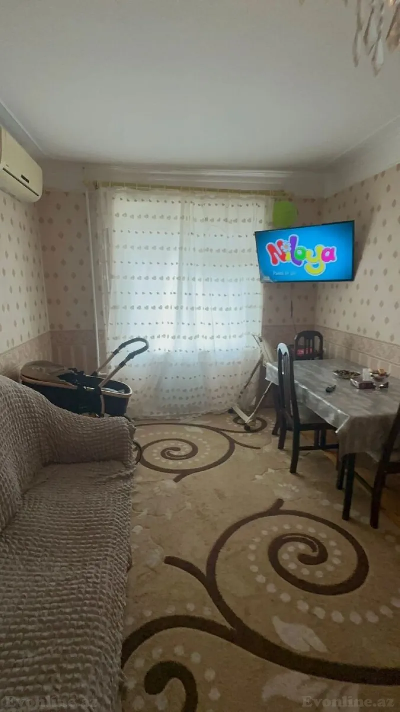 Satılır 2 otaqlı Mənzil Köhnə tikili 60 m² Həzi Aslanov m. - şəkil 4