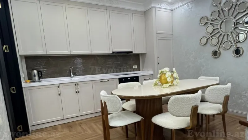 Kirayə verilir 3 otaqlı Mənzil Yeni tikili 110 m² İnşaatçılar m. - şəkil 2