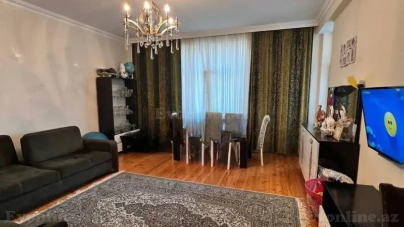 Satılır 2 otaqlı Mənzil Yeni tikili 86 m² Neftçilər m. - şəkil 2