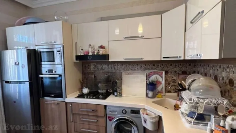 Satılır 2 otaqlı Mənzil Yeni tikili 86 m² Neftçilər m. - şəkil 6