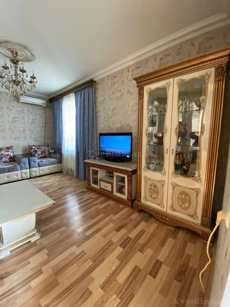 Kirayə verilir 2 otaqlı Mənzil Köhnə tikili 50 m² Xətai m. - şəkil 2