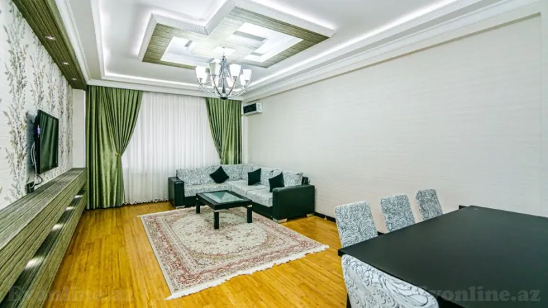 Kirayə verilir 3 otaqlı Mənzil Yeni tikili 140 m² Elmlər Akademiyası m. - şəkil 3