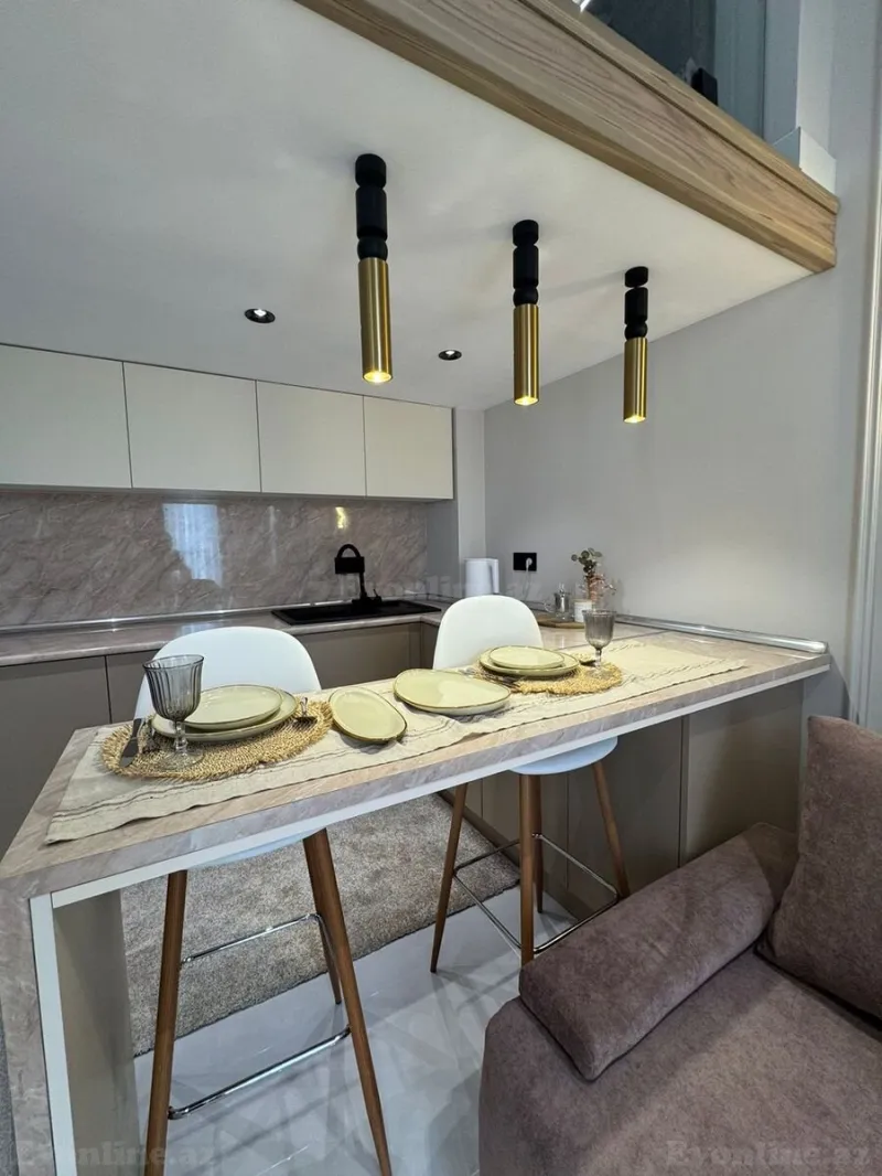 Kirayə verilir 1 otaqlı Mənzil Yeni tikili 55 m² Xətai r. - şəkil 9