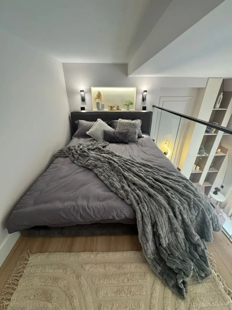 Kirayə verilir 1 otaqlı Mənzil Yeni tikili 55 m² Xətai r. - şəkil 12