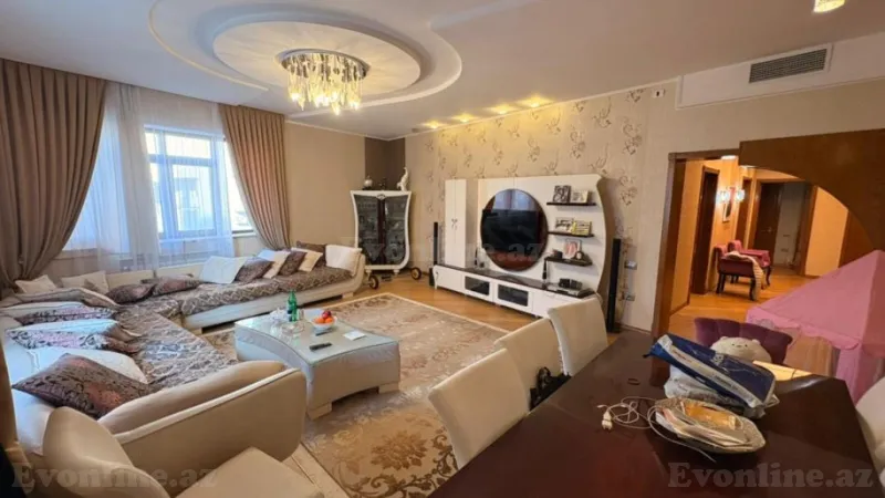 Satılır 4 otaqlı Mənzil Yeni tikili 180 m² 8 Noyabr m. - şəkil 3
