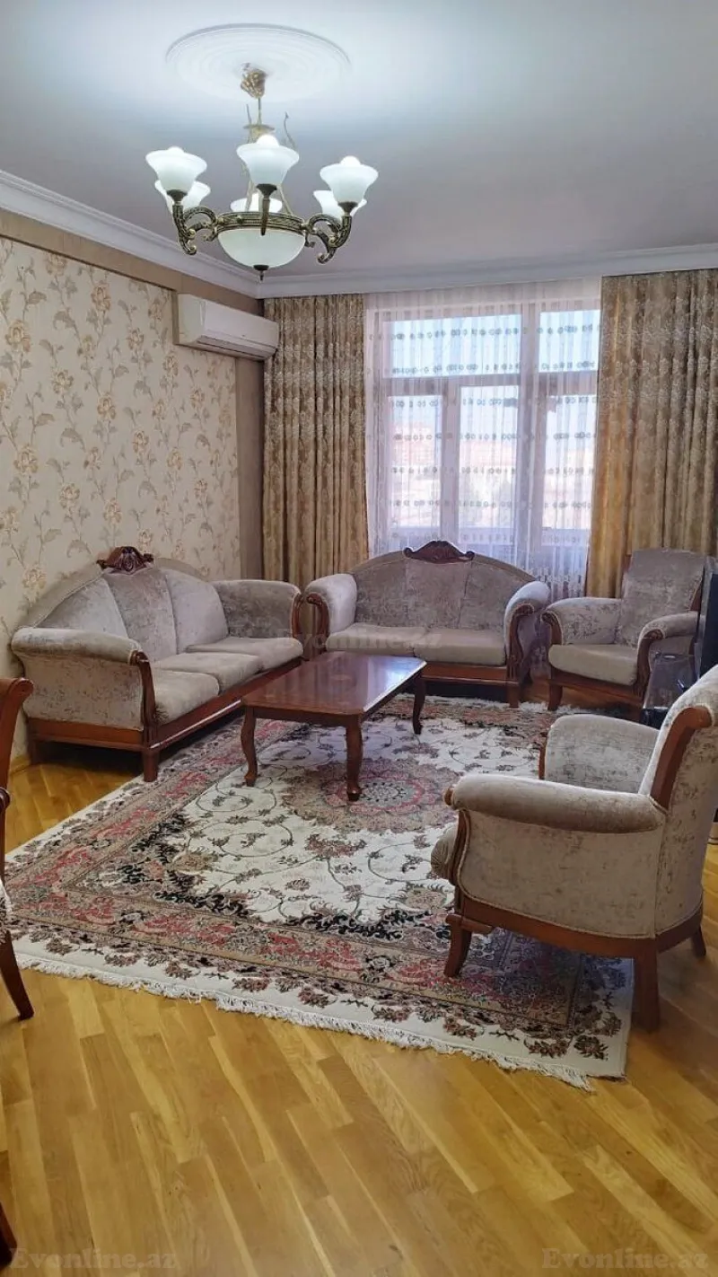 Satılır 3 otaqlı Mənzil Yeni tikili 124 m² 8 Noyabr m. - şəkil 2