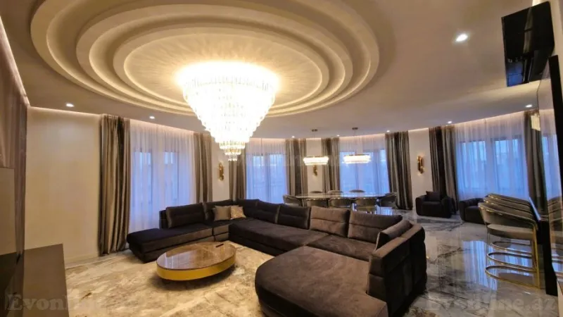 Satılır 5 otaqlı Mənzil Yeni tikili 220 m² Xətai r. - şəkil 2