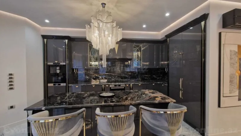 Satılır 5 otaqlı Mənzil Yeni tikili 220 m² Xətai r. - şəkil 8