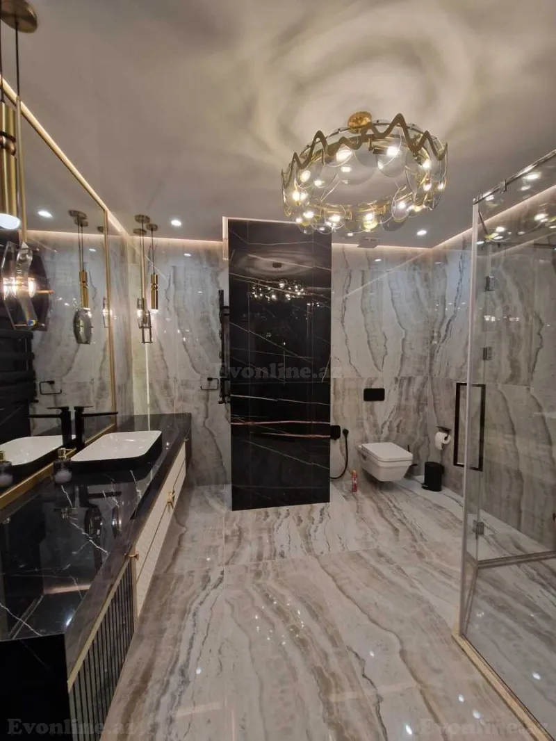 Satılır 5 otaqlı Mənzil Yeni tikili 220 m² Xətai r. - şəkil 27