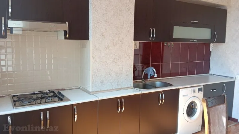 Kirayə verilir 2 otaqlı Mənzil Yeni tikili 75 m² Əhmədli m. - şəkil 2