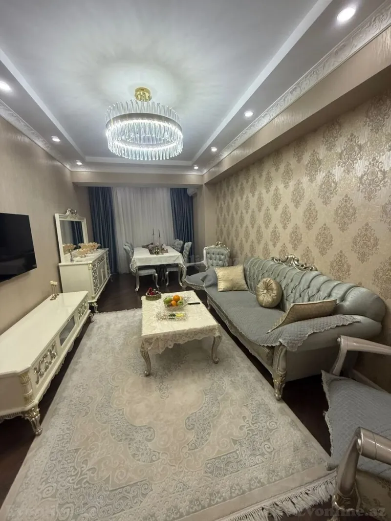 Satılır 3 otaqlı Mənzil Yeni tikili 105 m² 6-cı mikrorayon - şəkil 2