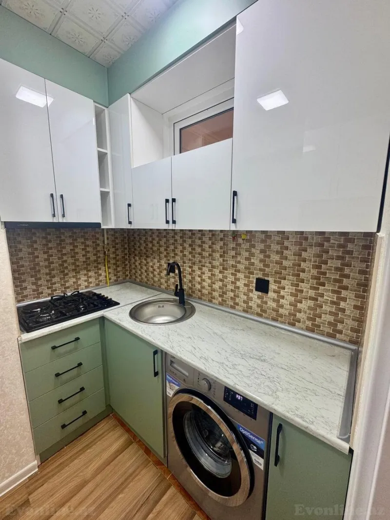 Satılır 2 otaqlı Mənzil Yeni tikili 55 m² Həzi Aslanov m. - şəkil 5