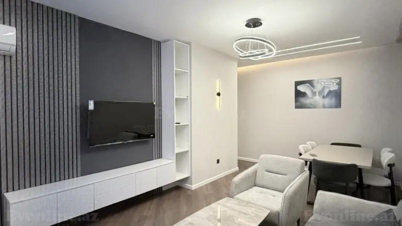 Satılır 3 otaqlı Mənzil Yeni tikili 80 m² Həzi Aslanov m. - şəkil 4