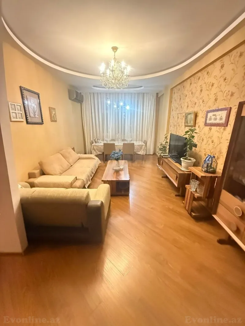 Kirayə verilir 3 otaqlı Mənzil Yeni tikili 120 m² Həzi Aslanov m. - şəkil 2