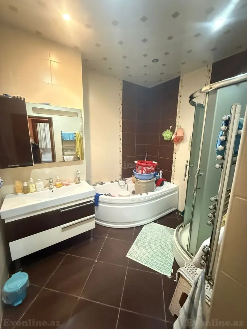 Kirayə verilir 3 otaqlı Mənzil Yeni tikili 120 m² Həzi Aslanov m. - şəkil 8