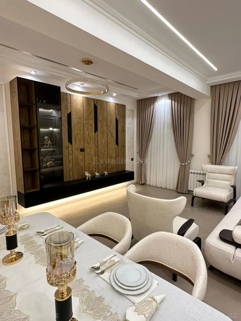 Satılır 3 otaqlı Mənzil Yeni tikili 103 m² Nəriman Nərimanov m. - şəkil 4