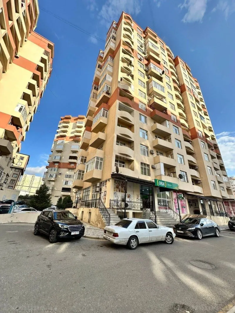 Satılır 3 otaqlı Mənzil Yeni tikili 86 m² Həzi Aslanov m. - şəkil 3