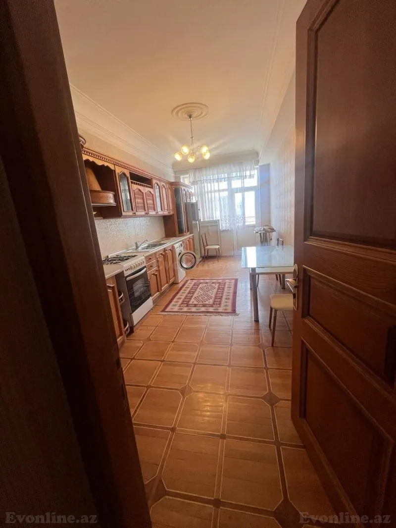 Kirayə verilir 3 otaqlı Mənzil Yeni tikili 170 m² Nəsimi r. - şəkil 4