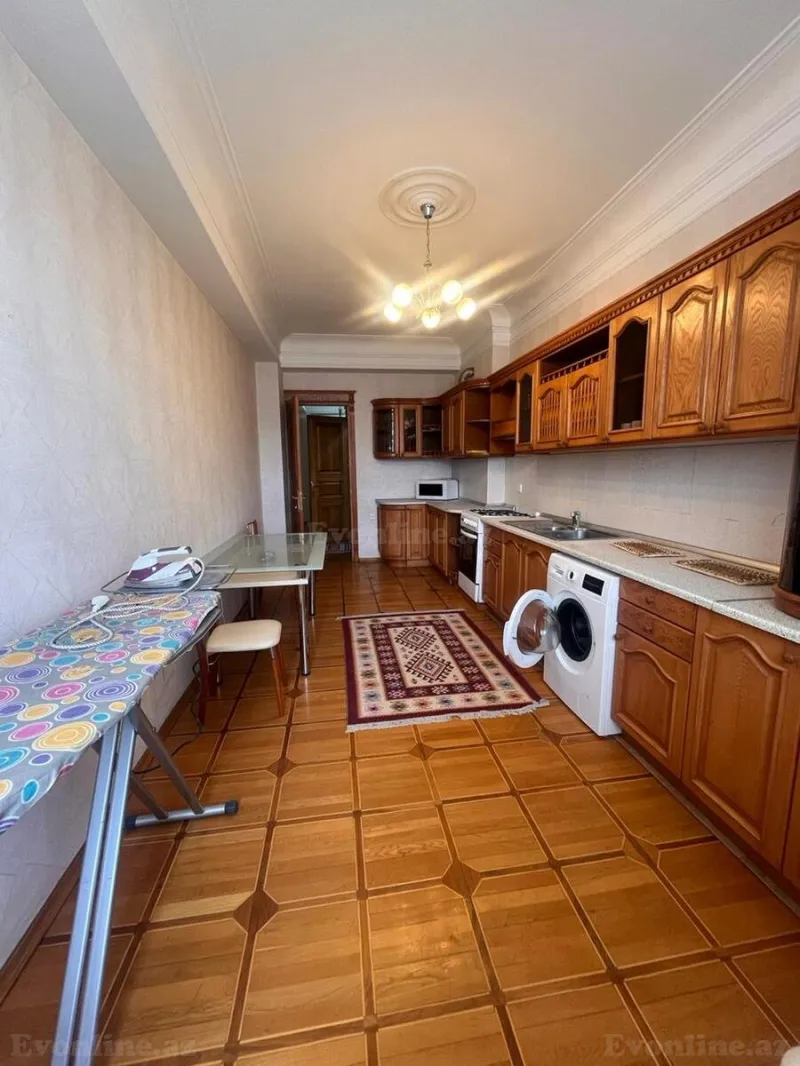 Kirayə verilir 3 otaqlı Mənzil Yeni tikili 170 m² Nəsimi r. - şəkil 5