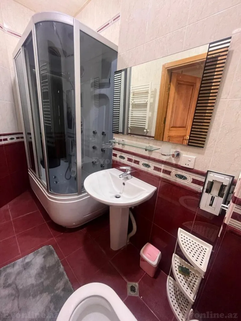 Kirayə verilir 3 otaqlı Mənzil Yeni tikili 170 m² Nəsimi r. - şəkil 12