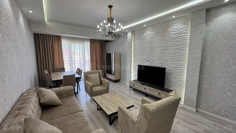 Kirayə verilir 2 otaqlı Mənzil Yeni tikili 78 m² Xətai m. - şəkil 2