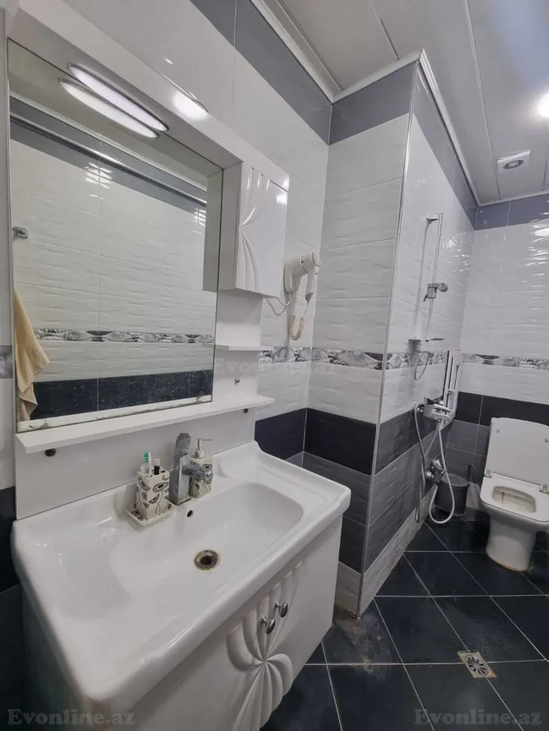 Kirayə verilir 1 otaqlı Mənzil Yeni tikili 55 m² 4-cü mikrorayon - şəkil 16