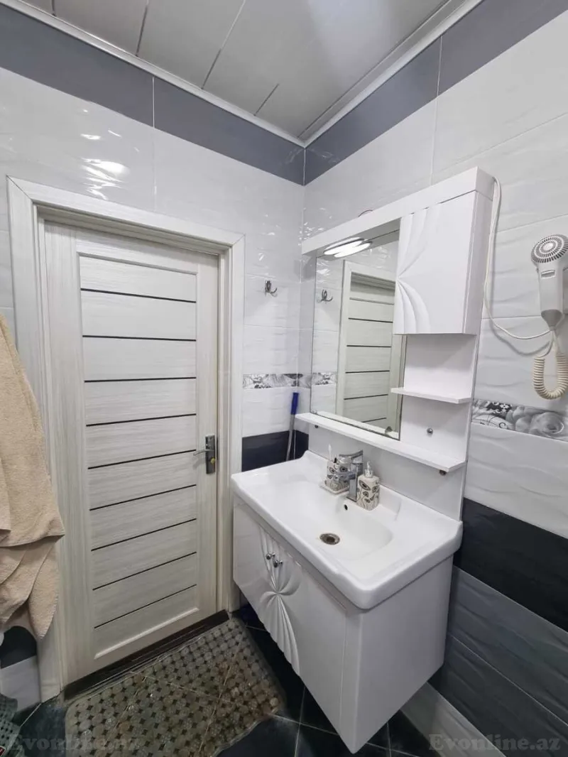 Kirayə verilir 1 otaqlı Mənzil Yeni tikili 55 m² 4-cü mikrorayon - şəkil 17