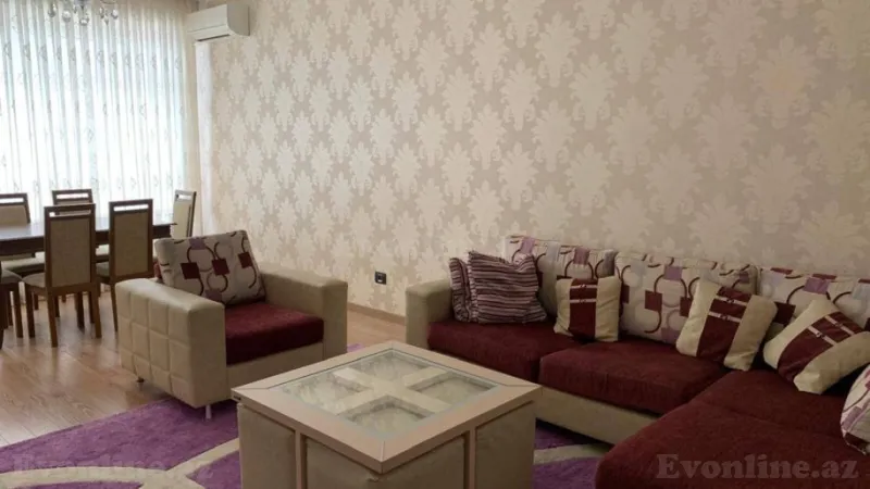 Kirayə verilir 2 otaqlı Mənzil Yeni tikili 90 m² Xətai m.